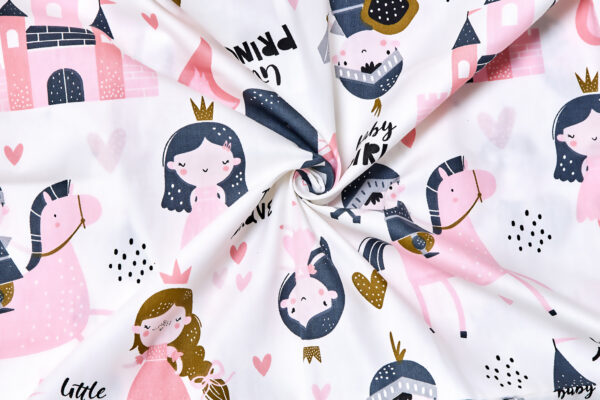 Toddler Pillowcases Cotton Baby Pillow Covers 2 Packs for Girls Kids Bedding Travel Sleepy Fit for 14X 19" 13"x18" 12"x16"Pillows (Little Princess Pink)